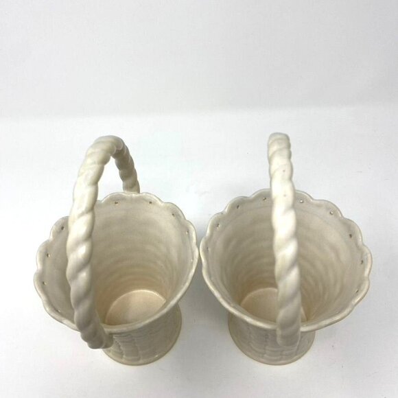Target Home Set Of 2 Ceramic Mini Baskets Springtime Easter Decor - Picture 4 of 11